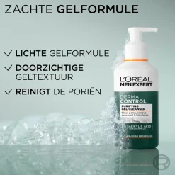 L'Oreal Paris Men Expert L'Oréal Paris Men Expert Derma Control Purifying Gel Cleanser