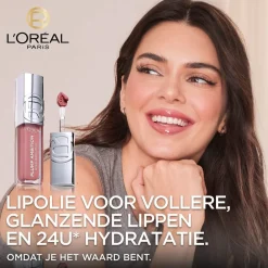 L'Oreal L'Oréal Paris Plump Ambition 601 Worth It Hyaluronic Lip Oil Clearance