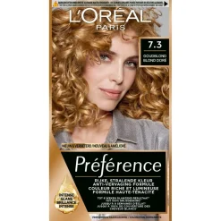 Preference L'Oréal Paris Préférence 7.3 Goud Middenblond Haarkleuring Outlet