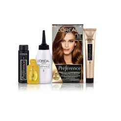 Preference L'Oréal Paris Préférence 5.3 Goud Lichtbruin Permanente Haarkleuring New