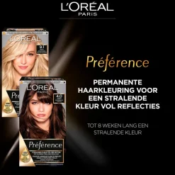 Preference L'Oréal Paris Préférence 7 Middenblond Permanente Haarkleuring Outlet