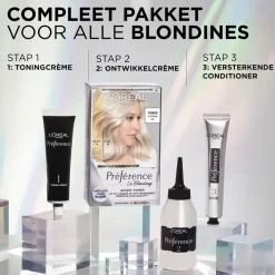 Preference L'Oréal Paris Préférence Le Blonding Platinum Ice Acidic Toner Outlet