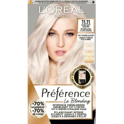 Preference L'Oréal Paris Préférence Le Blonding 11.11 Ultra Licht Asblond Permanente Haarkleuring Clearance