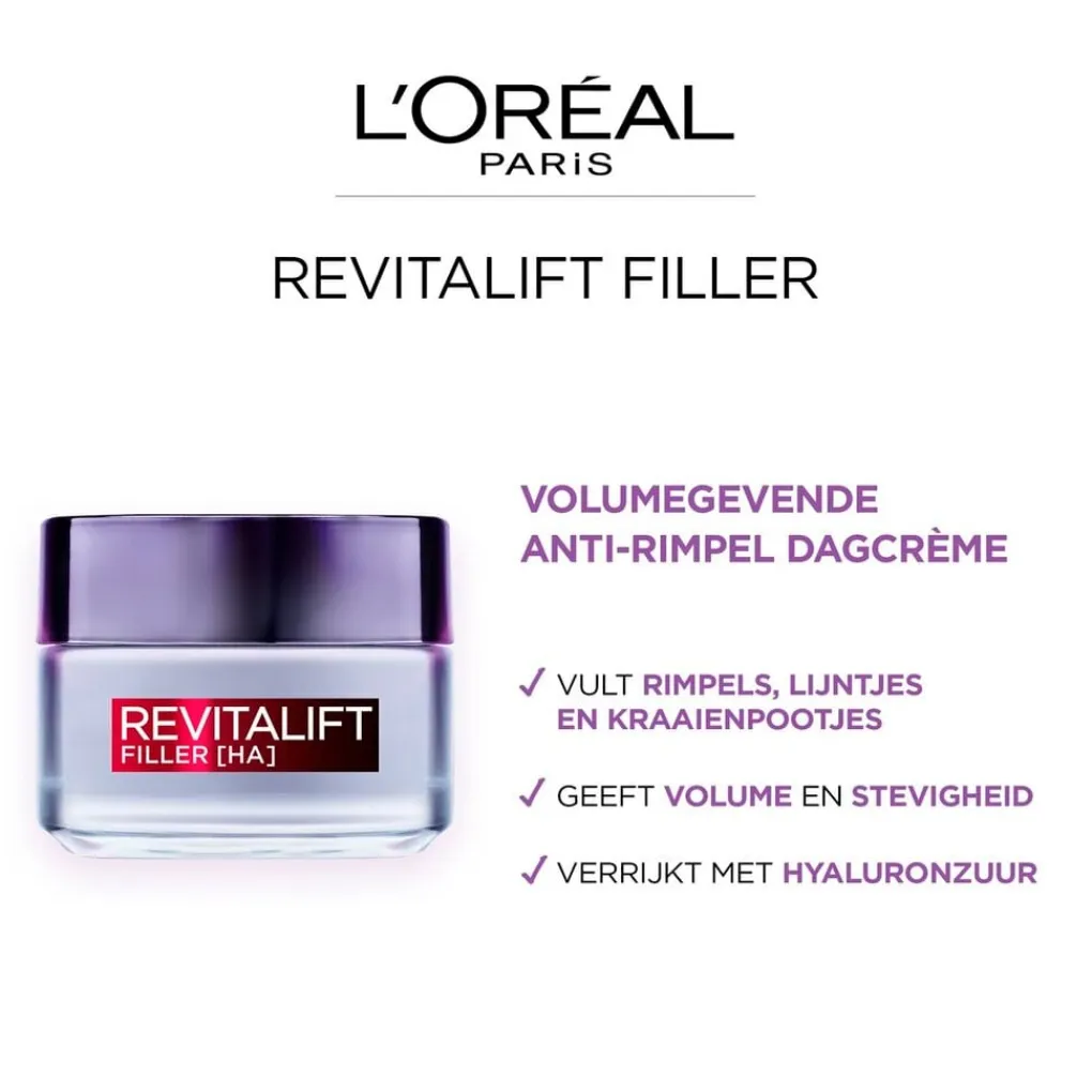 L'Oreal Paris L'Oréal Paris Revitalift Filler Dagcrème Online