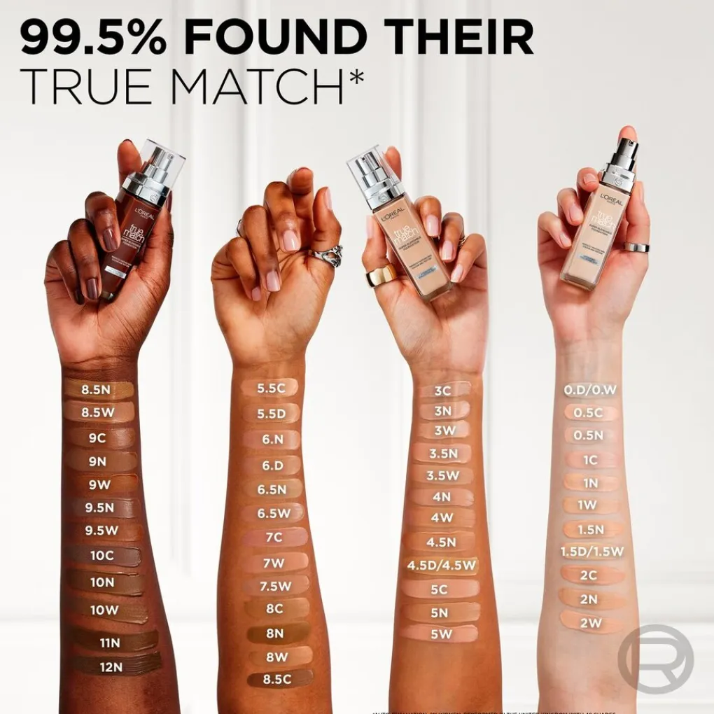 L'Oreal L'Oréal Paris True Match 1.5N Linen Foundation Best