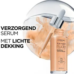 L'Oreal L'Oréal Paris True Match Nude 3-4 Light Medium Plumping Tinted Serum Sale