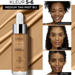 L'Oreal L'Oréal Paris True Match Nude 5-6 Medium Tan Plumping Tinted Serum Online