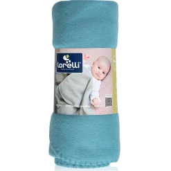 Lorelli Fleece Stone Blue Star 75x100cm Wiegdeken Clearance