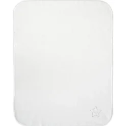 Lorelli Fleece White Star 75x100cm Wiegdeken Best