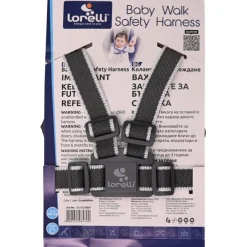 Lorelli Safety Harness Grey & White Kinderstoel Tuigje met Looplijn Hot