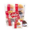 Lotus koekjesmix - Krokante wafels vanille & chocolade - 30 stuks in herbruikbare box Clearance