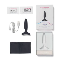 Lovense Hush 2 Vibrerende Anaal Plug App Controlled dia 25 mm Discount