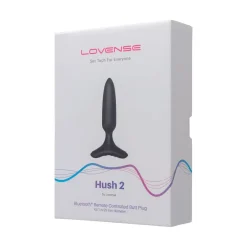 Lovense Hush 2 Vibrerende Anaal Plug App Controlled dia 25 mm Discount