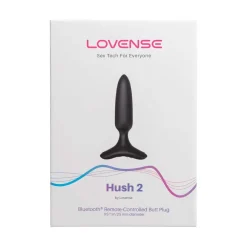 Lovense Hush 2 Vibrerende Anaal Plug App Controlled dia 25 mm Discount