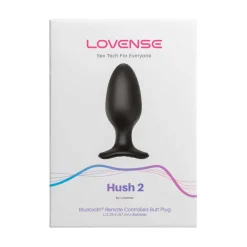 Lovense Hush 2 Vibrerende Anaal Plug App Controlled dia 57 mm Online