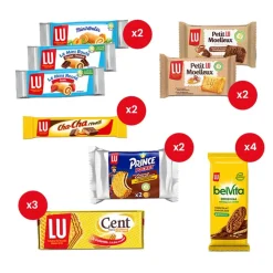 LU Festival Koekjesdoos – Mix met Belvita, Cent Wafers, Petit , Mini Roulé, Cha-Cha Maxx & Prince Pocket New