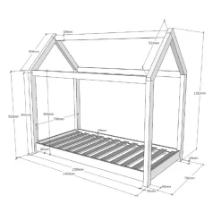 LUCEVI Cabane Peuter Bed Sale