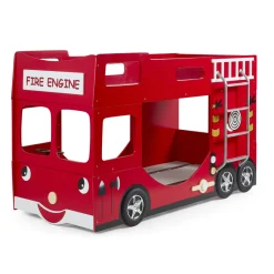 LUCEVI Carbeds Fire Truck kinder stapelbed Clearance