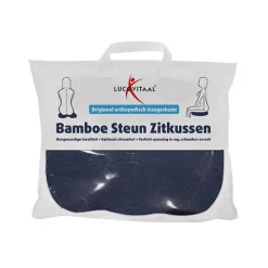 Lucovitaal Bamboe Steun Zitkussen Clearance