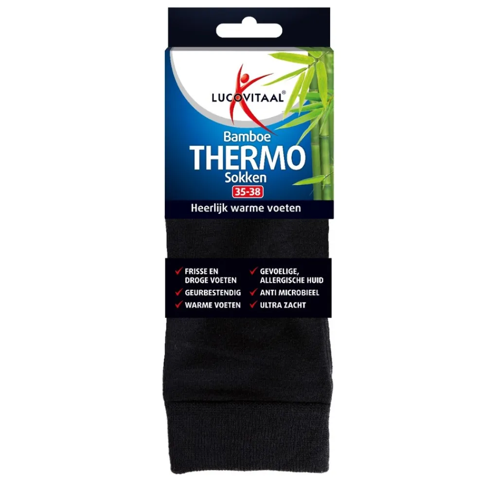 Lucovitaal Bamboe Thermosok Best