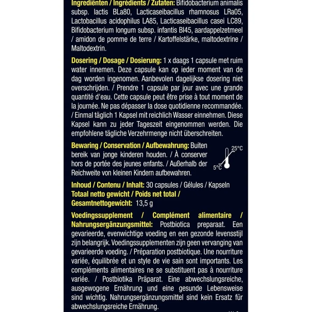 Lucovitaal Bioticomel Puur Postbiotica Capsules Outlet
