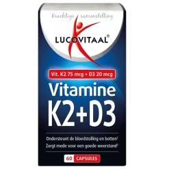Lucovitaal K2 75 Mcg + D3 20 Mcg Capsules Discount