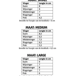 Lucovitaal Koper Thermo handschoenen Clearance