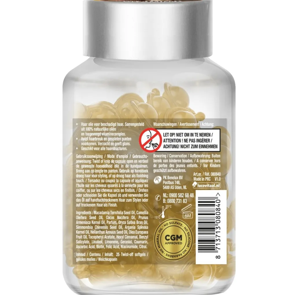 Lucovitaal Leavein Haarserum en Vitamine Beschadigd Haar Best