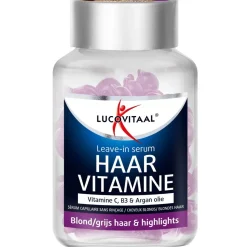 Lucovitaal Leavein Haarserum en Vitamine Blond/Grijs haar & Highlights