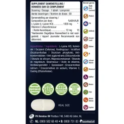 Lucovitaal L-Lysine Tabletten New