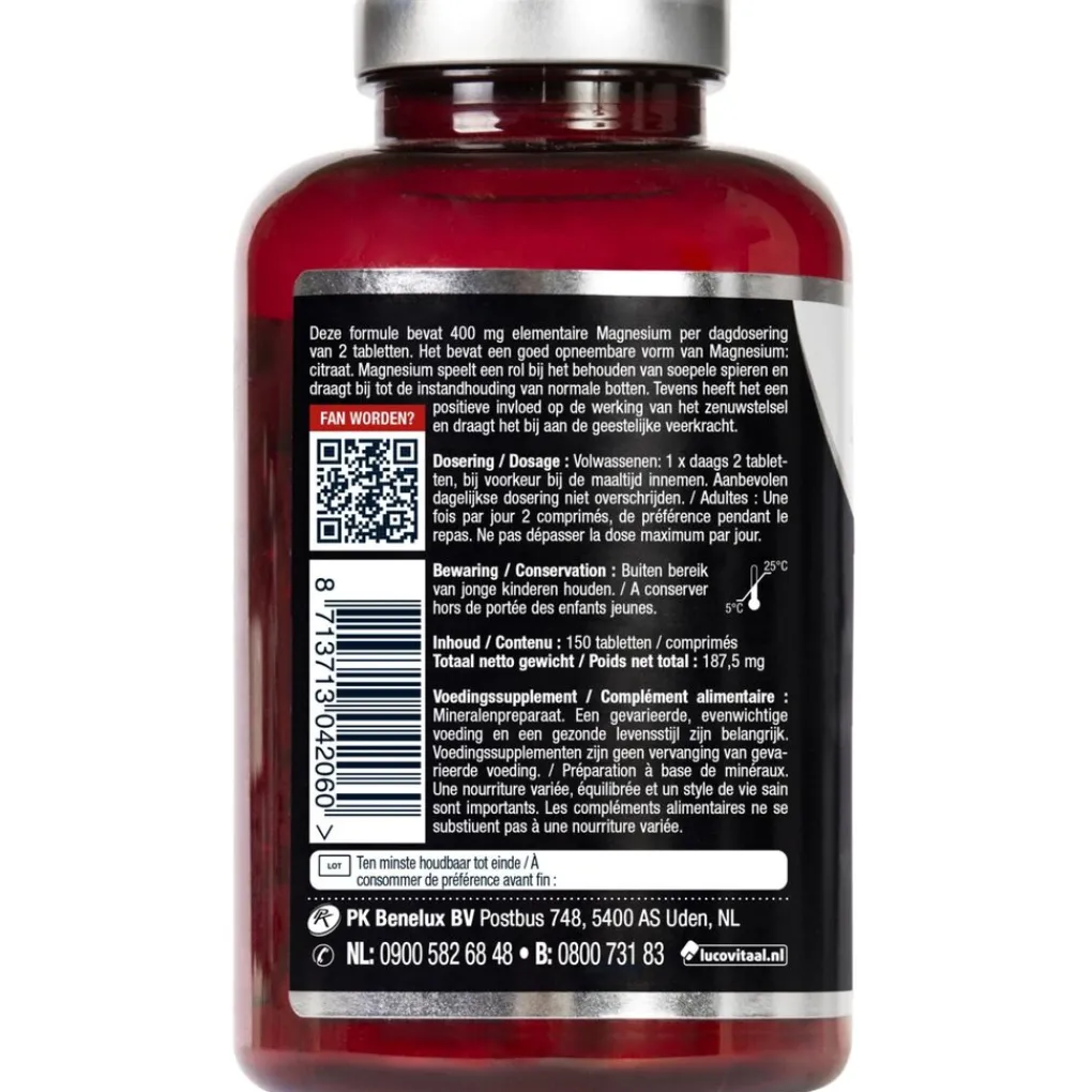 Lucovitaal Magnesium Citraat Tabletten Clearance