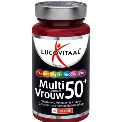 Lucovitaal Multi Vrouw 50+ Cognitief Tabletten Hot