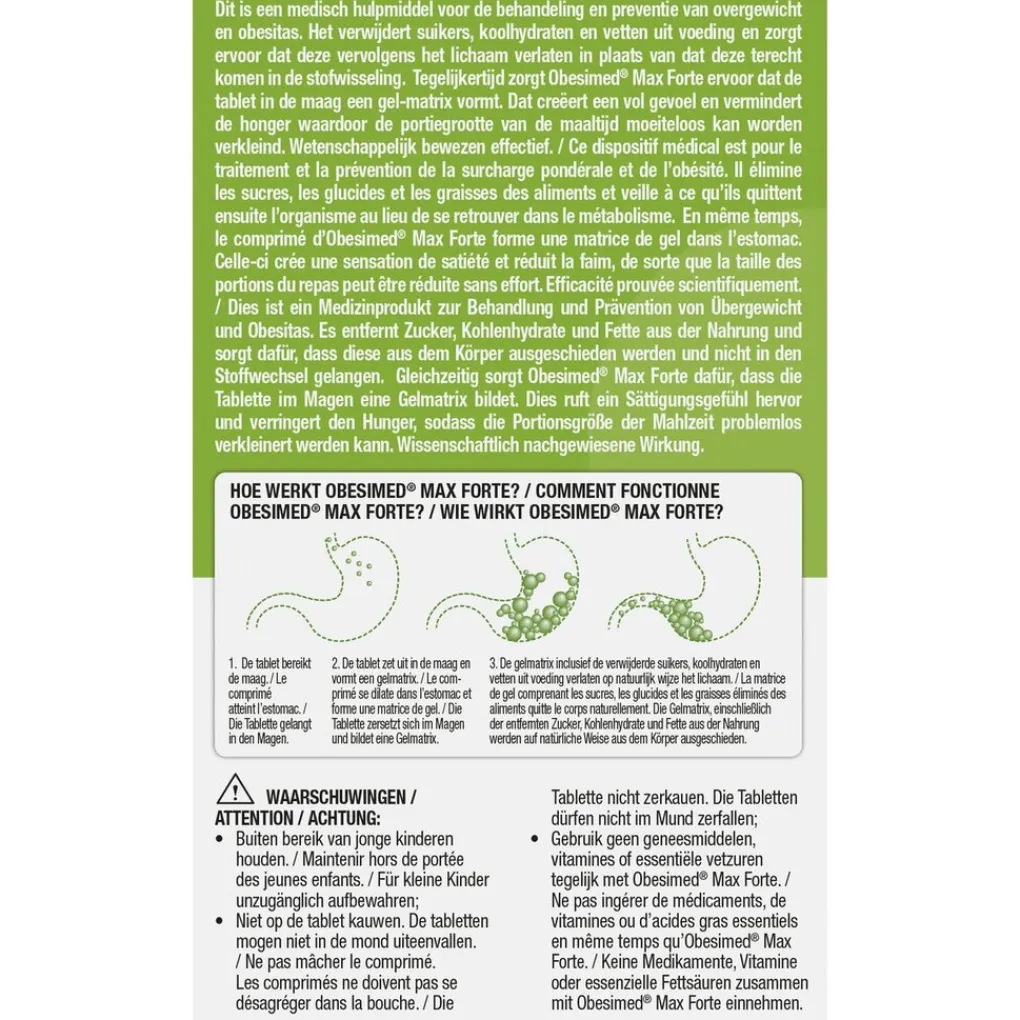 Lucovitaal Obesimed Max Forte Tabletten