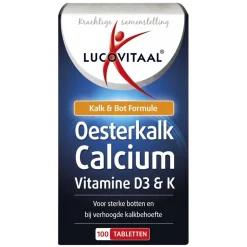 Lucovitaal Oesterkalk Calcium Vitamine D3 & K Tabletten Best