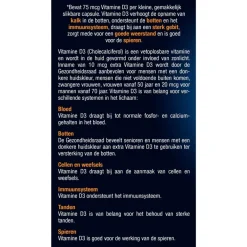 Lucovitaal Vitamine D3 75mcg Capsules Hot