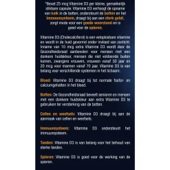 Lucovitaal Vitamine D3 25mcg Capsules New