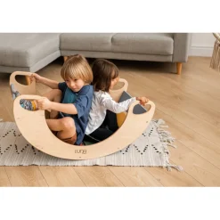 Luna Toys Naturel Houten Schommelstoel / Rocker Clearance
