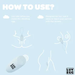 EasyToys LUV EGG Vibrerend Eitje Hot