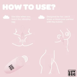 EasyToys LUV EGG Vibrerend Eitje Clearance