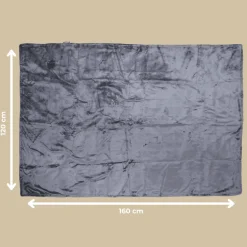 Luvego Elektrische Bovendeken Fleece Warmte deken New