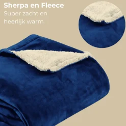 Luvego Elektrische Bovendeken Fleece Warmte deken Hot