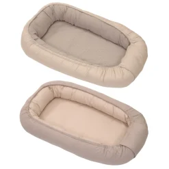 MamaLoes Amy Ajour Nougat Omkeerbaar Babynest