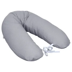 MamaLoes Amy Wafel Lichtgrijs Voedingskussen Sale