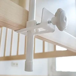 MamaLoes Amy Wit Piekstok & Sluierstandaard met Klembevestiging