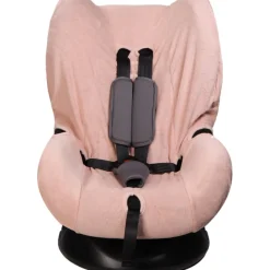 MamaLoes Badstof Light Pink Groep 1+ Autostoelhoes Clearance