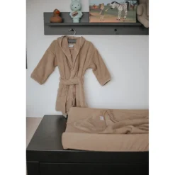 MamaLoes Badstof Nougat Aankleedkussenhoes Hot