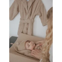 MamaLoes Badstof Nougat Aankleedkussenhoes Hot