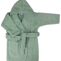 MamaLoes Badstof Stone Green 0-1jr Badjas Best