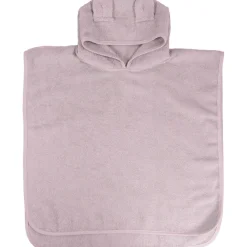 MamaLoes Beer Badstof Lila Kinder Badponcho Hot