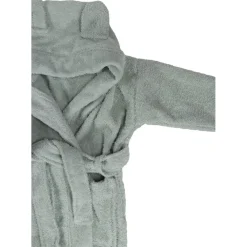 MamaLoes Beer Badstof Stone Green 1-2jr Kinder Badjas Best